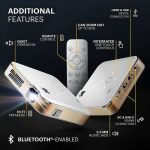 Kodak Luma 400 200-Lumen HD DLP Pico Proyector RODPJS400 - Imagen 3