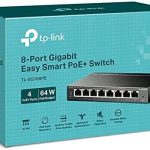 ¡Oferta! TP-Link Gigabit Poe Administrado 8 Puertos 4-Poe TL-SG108PE