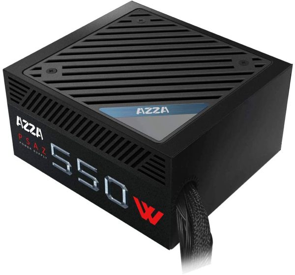 AZZA FUENTE DE PODER Certificada ATX12V 550 WATT PSAZ-550W - Imagen 3