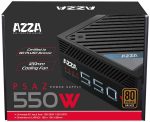 AZZA FUENTE DE PODER Certificada ATX12V 550 WATT PSAZ-550W