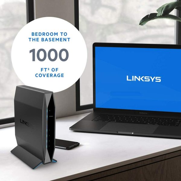 Linksys Dual-Band AC1200 WiFi 5 Router E5600 - Imagen 2