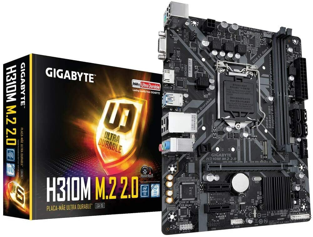711qlDGF7iL._AC_SL1000_.jpg Tarjeta Madre Gigabyte H310M M.2 2.0 LGA 1151 DDR4 H310M M.2 2.0 - Imagen 1