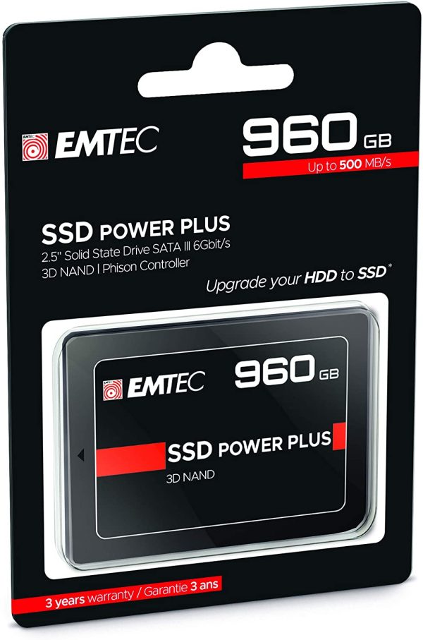 EMTEC Internal SSD 960GB X150 Power Plus ECSSD960GX150 - Imagen 3