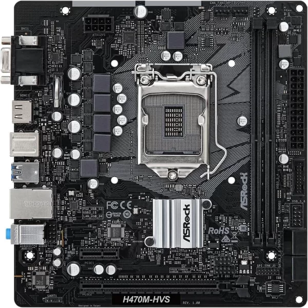 ¡Oferta! ASROCK H470M-HVS TARJETA MADRE 90-MXBG60-A0UAYZ - Imagen 3
