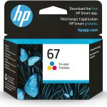 HP 67 Cartucho tricolor 3YM55AN