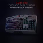 Redragon Harpe Pro K503A-RGB USB Teclado gaming K503A - Imagen 2