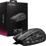 EVGA X15 MMO GAMING MOUSE 8K EVM-904-W1-15BK-KR