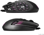 EVGA X15 MMO GAMING MOUSE 8K EVM-904-W1-15BK-KR - Imagen 2