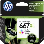 HP 667XL Tricolor Alto Rendimiento 3YM80AL