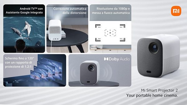 Xiaomi Mi Smart Projector 2 proyector portátil Wi-Fi 5 BHR5211GL - Imagen 3