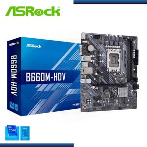 ¡Oferta! ASROCK B660M-HDV PRO4 LGA 1700 90-MXBH40-A0UAYZ