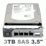 Dell 3-TB 6G 7.2K 3.5 SAS w/F238F 01T48V