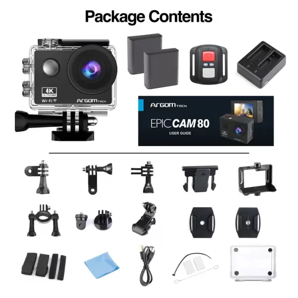 CAMARA GOPRO ARGOM EPIC 80 4K ULTRA HD GOPRO ARGOM EPIC 80 - Imagen 2
