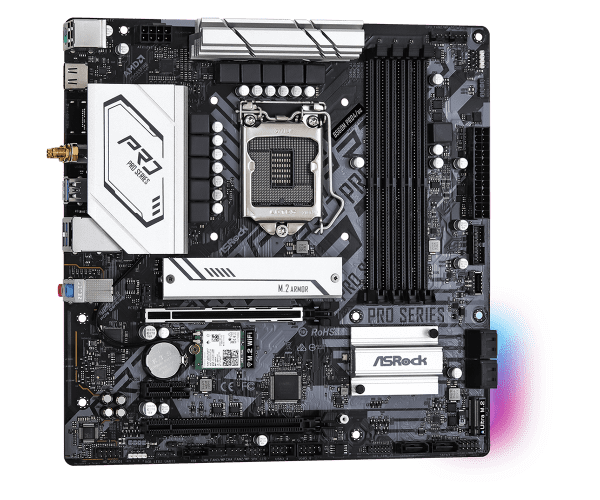 ASROCK B560M Pro4/ac  Intel SOCKET1200 MB-B56MPRA - Imagen 4