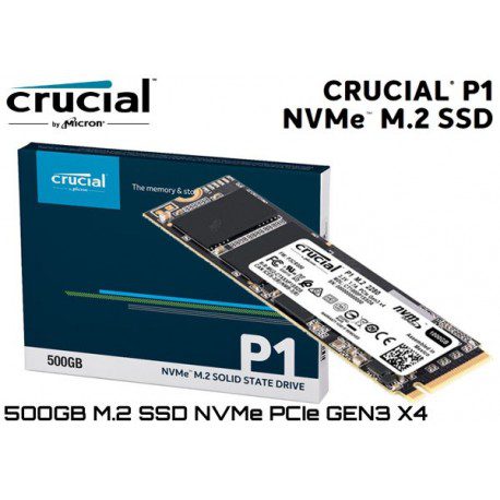 CRUCIAL-ESTADO-SOLIDO-500GB-M.2-3D-NAND-NVME-CT500P1SSD8.jpg CRUCIAL ESTADO SOLIDO 500GB M.2 3D NAND NVME CT500P1SSD8 - Imagen 1