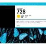HP 728A 300ML Amarillo DesignJet Original F9K15A