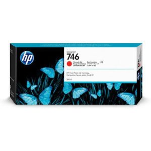 HP 746 300ML  CROMATICO ROJO RED PLOTTER Z6 / Z9+ P2V81A