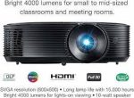OPTOMA PROYECTOR S336 SVGA 4000 LUMENS HDMI VGA S336 - Imagen 2
