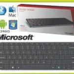 Teclado Microsoft Wedge Mobile USB U6R-00004