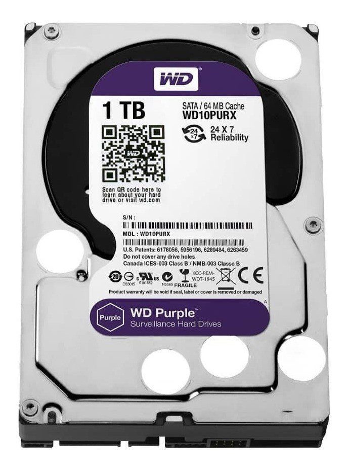 Western-Digital-WD-Purple-3.5-2TB-SATA-III-WD20PURZ.jpg Western Digital WD Purple 3.5'' 2TB SATA III WD20PURZ - Imagen 1