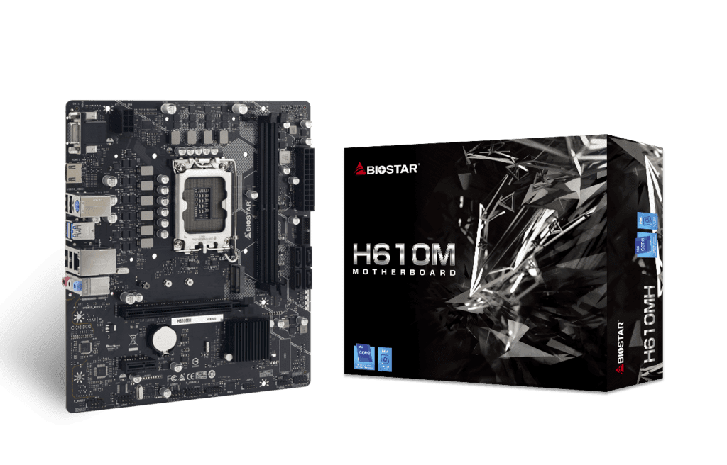 bH610MH_45_BOX_EtQe.png BioStar H610MH 12va Generación 64GB Max Micro-ATX H610MH - Imagen 1