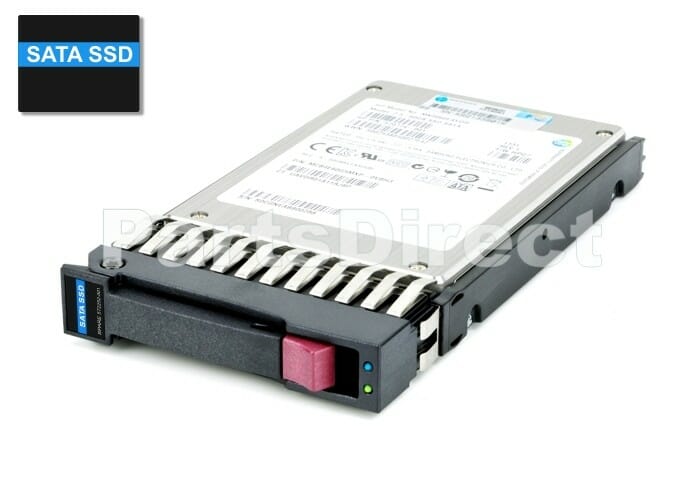 hp_ssd_sata_G7_2_front_left.jpg HP 100-GB 2.5 MDL 3G SATA SSD 636593-B21 - Imagen 1