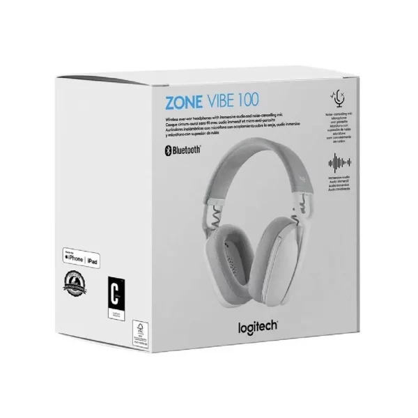 LOGITECH ZONE VIBE 100 AUDIFONOS BLUETOOTH 981-001214 - Imagen 7