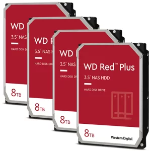 WD DISCO DURO RED NAS PLUS 8TB SATA 3 WD80EFPX