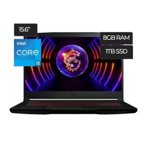 ¡Oferta! MSI THIN GF63 I5 12450H 8GB 1TB RTX 3050 12UCX-898US