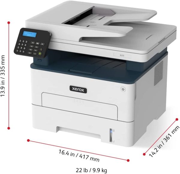 Xerox B225 Multifuncional USB Ethernet Wi-Fi B225/DNI - Imagen 2