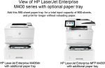 HP LaserJet Pro Alimentador hojas 550 páginas D9P29A - Imagen 2
