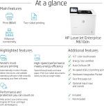 HP LaserJet Enterprise M610dn monocromática Ethernet 7PS82A - Imagen 4