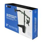 UNNO TEKNO BASE ESTATICA DOBLE MONITOR TV 12" - 32"  TM8001BK