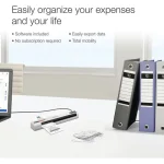 ¡Oferta! Epson RapidReceipt RR-60 Escáner móvil de recibos/documentos B11B252204 - Imagen 3