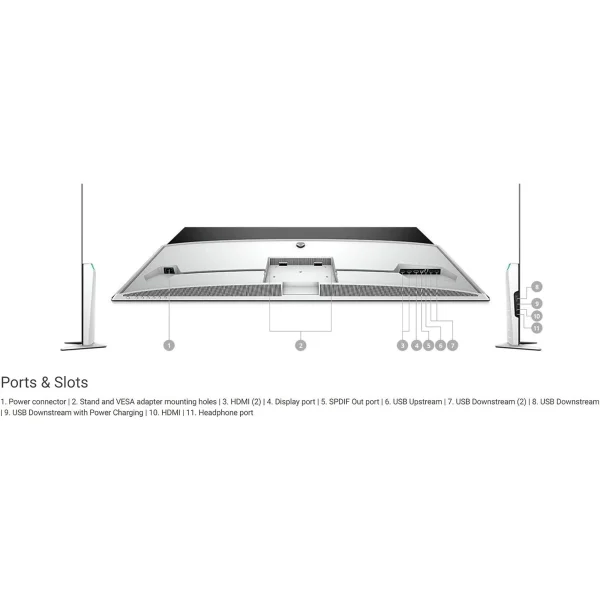 Alienware 55 Monitor juegos OLED 4K AW5520QF - Imagen 5