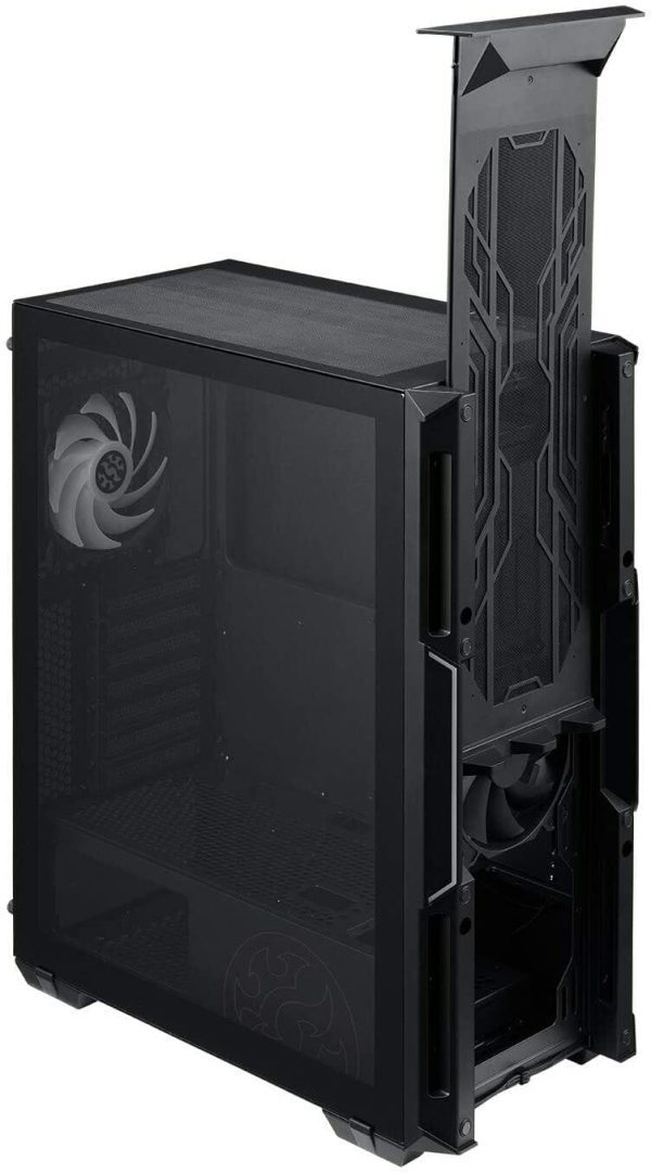 ADATA XPG STARKER CASE Mid-Tower NEGRO STARKER-BKCWW - Imagen 5