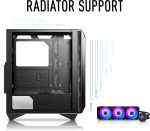 ¡Oferta! MSI GAMING CASE MID ATX ARGB FAN GUNGIR-110R - Imagen 11