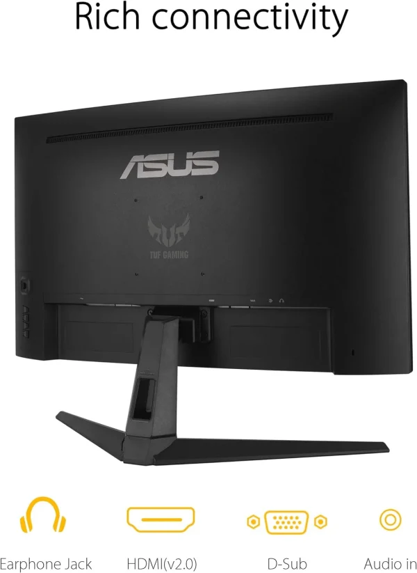 ¡Oferta! ASUS TUF VG27VH1B Gaming 27" Monitor curvo VG27VH1B - Imagen 3