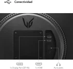 LG 24¨ GAMING ULTRAGEAR MONITOR 144HZ FHD WIDE 24GN60R-B - Imagen 4