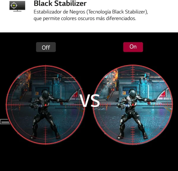 LG 24¨ GAMING ULTRAGEAR MONITOR 144HZ FHD WIDE 24GN60R-B - Imagen 6