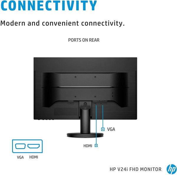 HP Monitor FHD V24i  23.8 pulgadas IPS Full HD 9RV15AA#ABA - Imagen 2