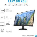 HP MONITOR V27I FHD 27" IPS 1920x1080 HDMI VGA 9SV92AA - Imagen 2