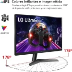 LG 24¨ GAMING ULTRAGEAR MONITOR 144HZ FHD WIDE 24GN60R-B - Imagen 3