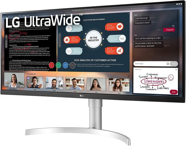 LG MONITOR  34 Pulgadas ULTRAWIDE 2560 x 1080 34WN650-W - Imagen 2
