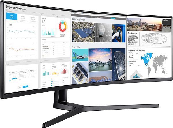 SAMSUNG CJ890 Series QHD ultraancho de 49 pulgadas LC49J890DKNXZA - Imagen 2