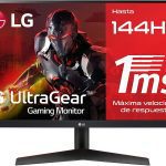 LG UtraGear Monitor 24 pulgadas gaming 144 Hz 24GN600-B