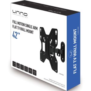 BASE PARED UNNO TEKNO BRAZO DESPLAZABLE ARTICULADO TV 23- 42 TM8043BK