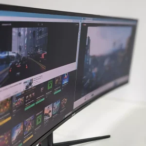 ¡Oferta! JEMIP 49" CURVO 5100x1440/ FHD 144Hz JP144-490GC