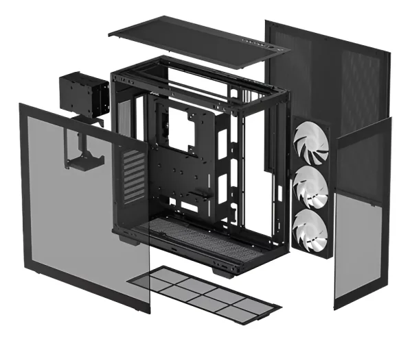 ¡Oferta! DEEPCOOL CASE ATX CH780 BKADE41-A-1 ATX CH780 BKADE41 - Imagen 3