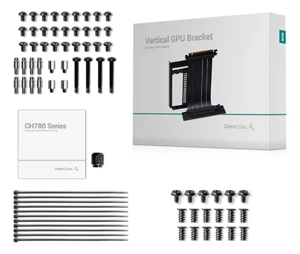 ¡Oferta! DEEPCOOL CASE ATX CH780 BKADE41-A-1 ATX CH780 BKADE41 - Imagen 5